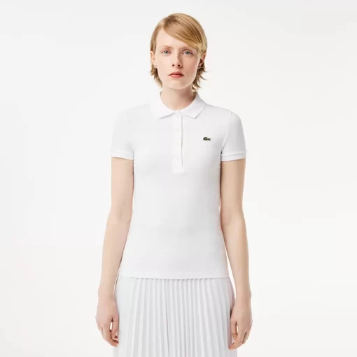 Polo Slim Fit En Jersey De Coton Extensible | Lacoste Hot