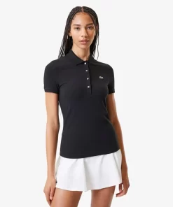 Polo Slim Fit En Jersey De Coton Extensible | Lacoste New