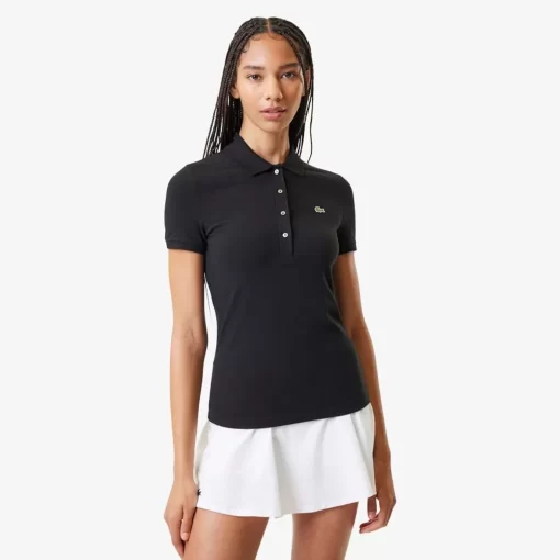 Polo Slim Fit En Jersey De Coton Extensible | Lacoste New