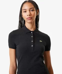 Polo Slim Fit En Jersey De Coton Extensible | Lacoste New