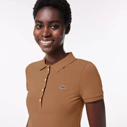 Polo Slim Fit En Jersey De Coton Extensible | Lacoste New