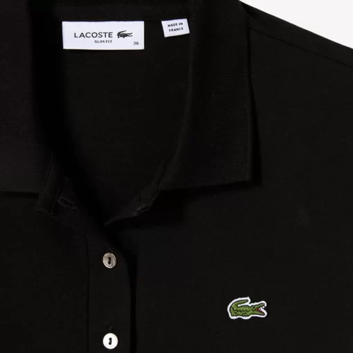 Polo Slim Fit En Jersey De Coton Extensible | Lacoste New