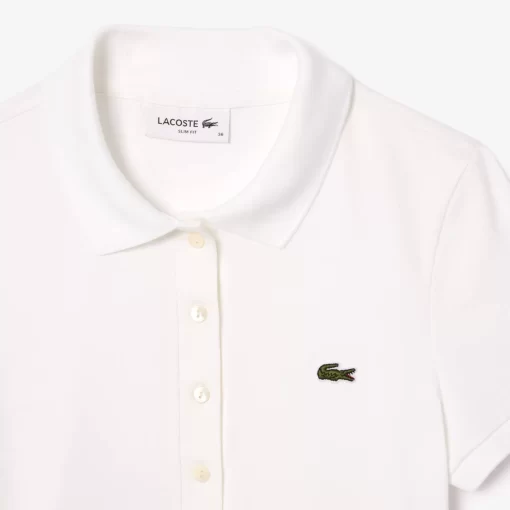 Polo Slim Fit En Jersey De Coton Extensible | Lacoste Hot