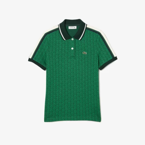 Polo Slim Fit Jacquard Monogramme | Lacoste Discount