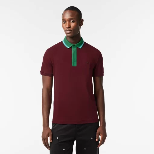 Polo Smart Paris Regular Fit Col Contrastant | Lacoste Outlet