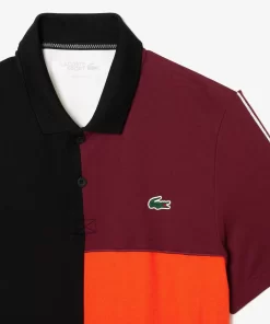 Polo Tennis Regular Fit En Fibres Recyclees | Lacoste New