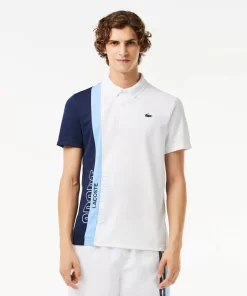 Polo Tennis Regular Fit En Maille Recyclee | Lacoste Sale