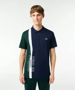 Polo Tennis Regular Fit En Maille Recyclee | Lacoste Cheap