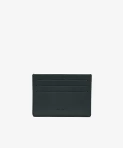 Porte-Cartes Avec Imprime Monogramme En Cuir | Lacoste New