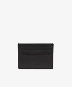 Porte-Cartes Avec Imprime Monogramme En Cuir | Lacoste Discount