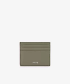 Porte-Cartes Avec Marquage Contraste En Cuir | Lacoste Online