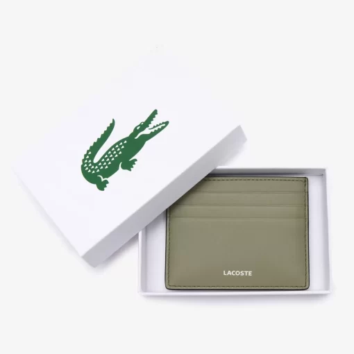 Porte-Cartes Avec Marquage Contraste En Cuir | Lacoste Online