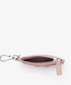 Porte-Cartes Femme Avec Mousqueton En Cuir Graine | Lacoste Cheap