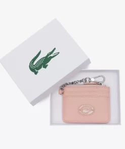 Porte-Cartes Femme Avec Mousqueton En Cuir Graine | Lacoste Cheap