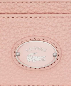 Porte-Cartes Femme Avec Mousqueton En Cuir Graine | Lacoste Cheap