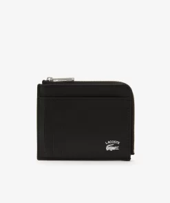 Porte-Cartes Zippe Homme Avec Marquage Contraste | Lacoste Discount