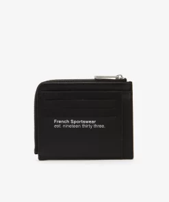 Porte-Cartes Zippe Homme Avec Marquage Contraste | Lacoste Discount