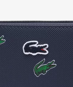 Portefeuille Zippe A Imprime Crocodile | Lacoste New