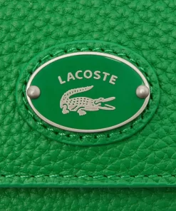 Porte-Monnaie A Rabat Femme En Cuir Graine | Lacoste New