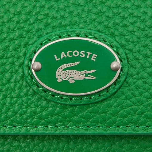 Porte-Monnaie A Rabat Femme En Cuir Graine | Lacoste New