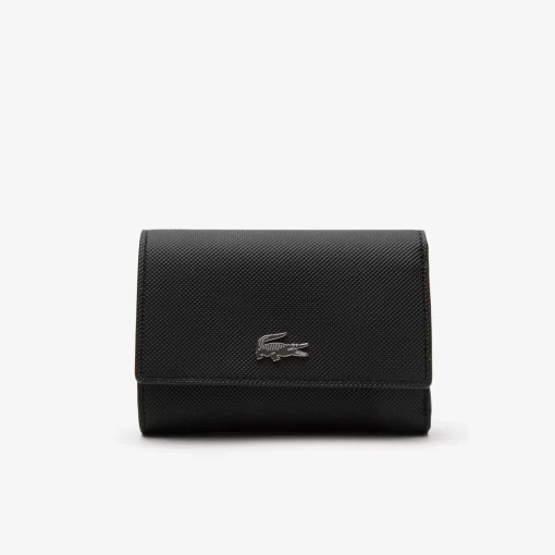 Porte-Monnaie Femme Anna Avec Rabat A Pression | Lacoste Clearance