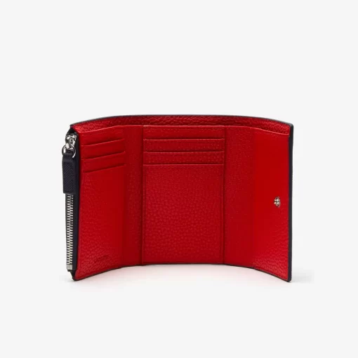 Porte-Monnaie Femme Anna Avec Rabat A Pression | Lacoste Discount