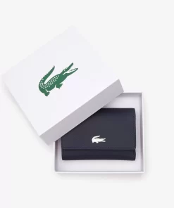 Porte-Monnaie Femme Anna Avec Rabat A Pression | Lacoste Discount