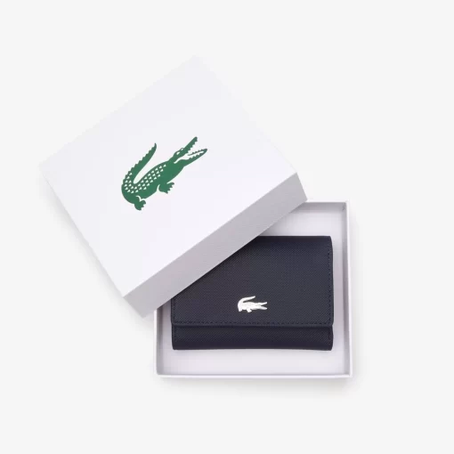 Porte-Monnaie Femme Anna Avec Rabat A Pression | Lacoste Discount