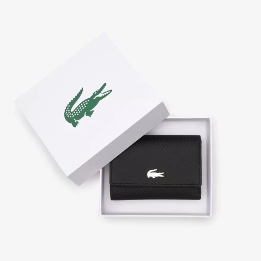 Porte-Monnaie Femme Anna Avec Rabat A Pression | Lacoste Clearance