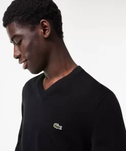 Pull A Col V En Coton Biologique Uni | Lacoste Best Sale