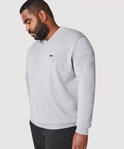 Pull A Col V En Coton Biologique Uni | Lacoste Cheap