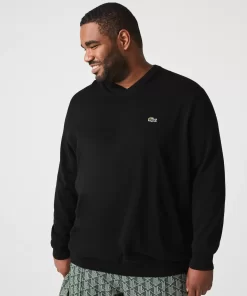 Pull A Col V En Coton Biologique Uni | Lacoste Best Sale