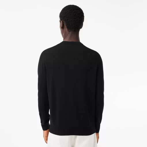 Pull A Col V En Coton Biologique Uni | Lacoste Best Sale