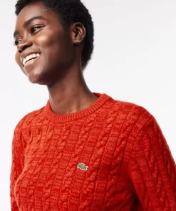 Pull A Torsades Moulinees En Laine Et Coton | Lacoste Cheap