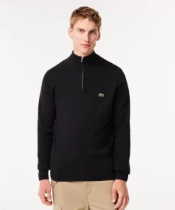 Pull Camionneur En Laine Unie | Lacoste Flash Sale