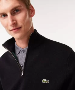 Pull Camionneur En Laine Unie | Lacoste Flash Sale