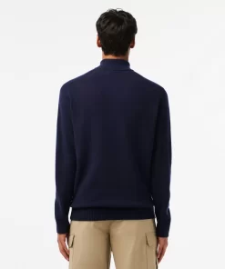 Pull Camionneur En Laine Unie | Lacoste Best