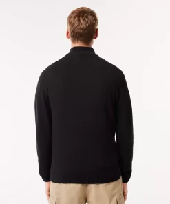 Pull Camionneur En Laine Unie | Lacoste Flash Sale