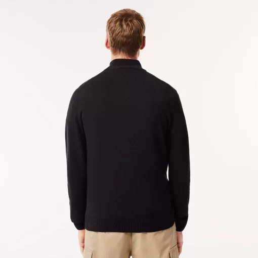 Pull Camionneur En Laine Unie | Lacoste Flash Sale