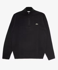 Pull Camionneur En Laine Unie | Lacoste Flash Sale