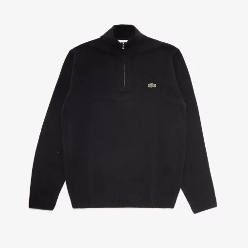 Pull Camionneur En Laine Unie | Lacoste Flash Sale