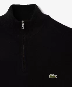 Pull Camionneur En Laine Unie | Lacoste Flash Sale