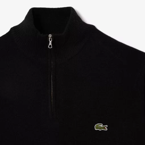 Pull Camionneur En Laine Unie | Lacoste Flash Sale