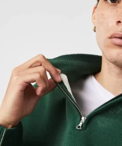 Pull Camionneur En Laine Unie | Lacoste Fashion