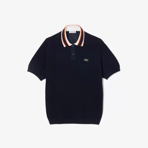 Pull Col Polo Manches Courtes En Coton | Lacoste Clearance