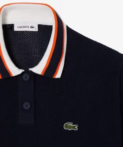 Pull Col Polo Manches Courtes En Coton | Lacoste Clearance