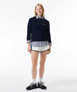 Pull Col Rond En Double-Face De Coton | Lacoste Best Sale