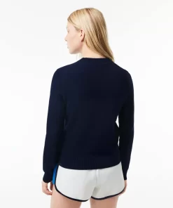 Pull Col Rond En Double-Face De Coton | Lacoste Best Sale