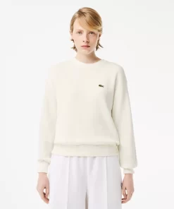 Pull Col Rond Femme En Coton Biologique | Lacoste New