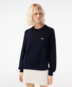 Pull Col Rond Femme En Coton Biologique | Lacoste Cheap